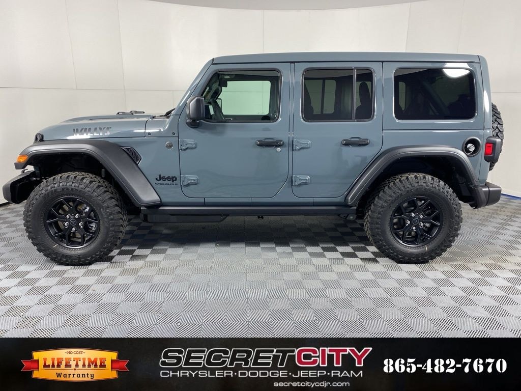 New 2026 Jeep Wrangler 4-DOOR WILLYS Sport Utility