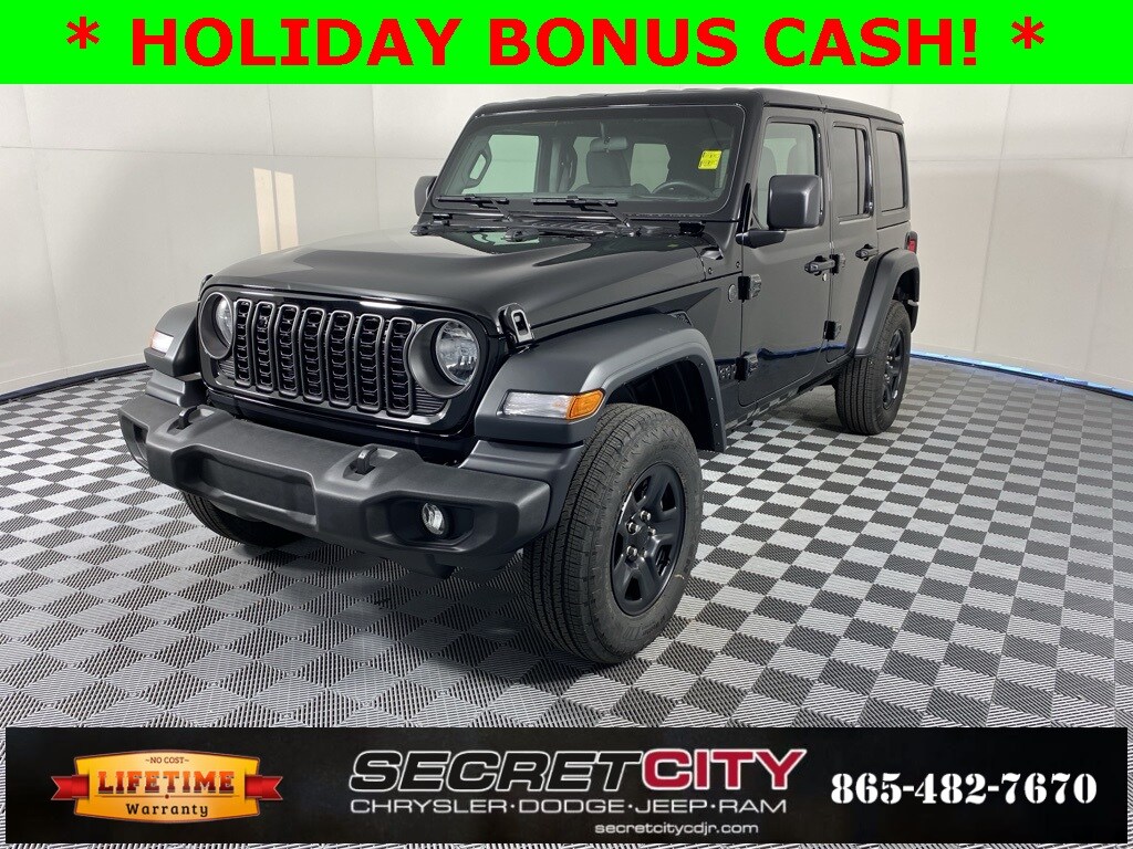 New 2026 Jeep Wrangler 4-DOOR SPORT Sport Utility