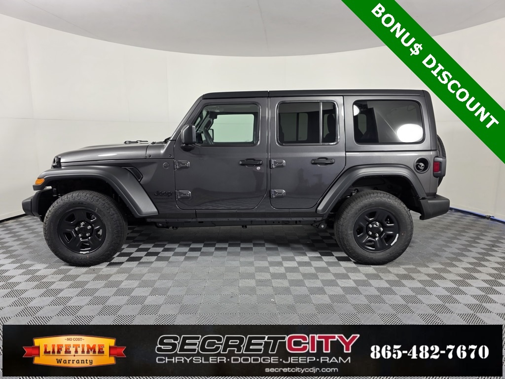 New 2026 Jeep Wrangler 4-DOOR SPORT Sport Utility