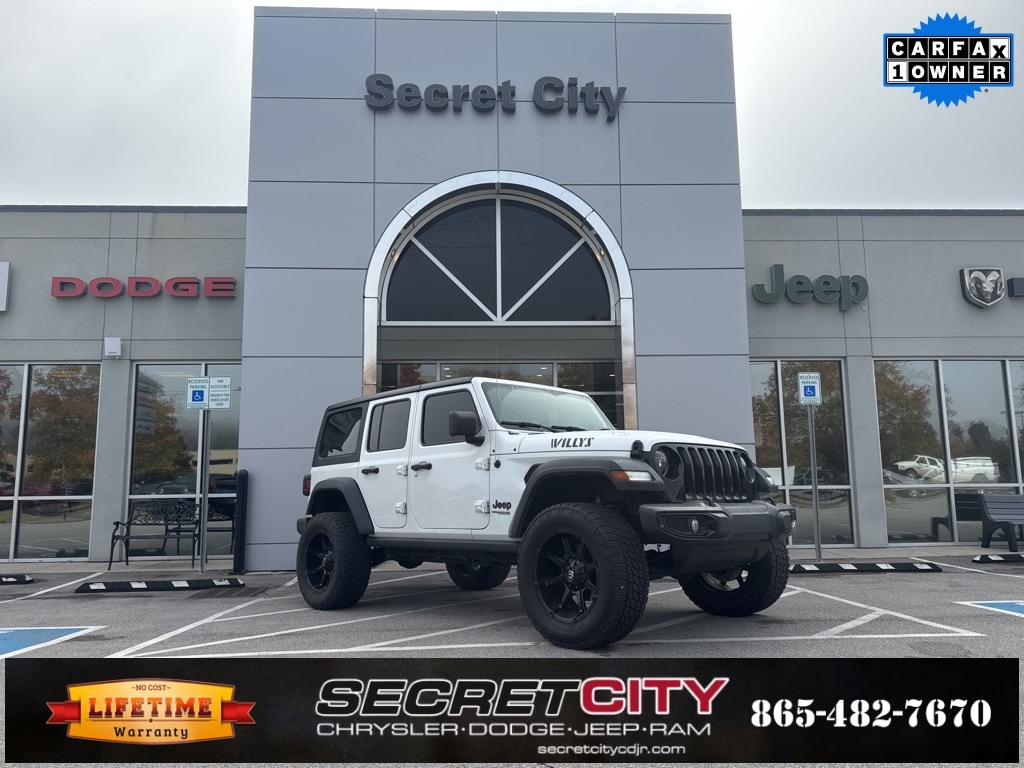 Used 2021 Jeep Wrangler Unlimited Willys SUV