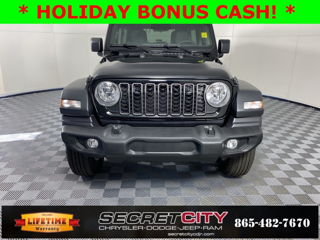 New 2026 Jeep Wrangler 4-DOOR SPORT S Sport Utility