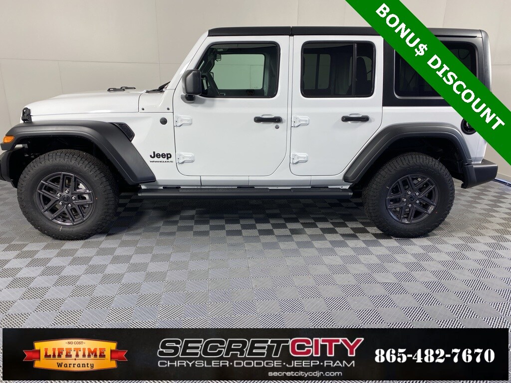 New 2026 Jeep Wrangler 4-DOOR SPORT S Sport Utility