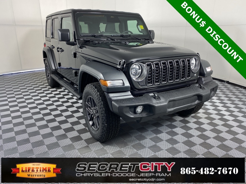 New 2026 Jeep Wrangler 4-DOOR SPORT S Sport Utility
