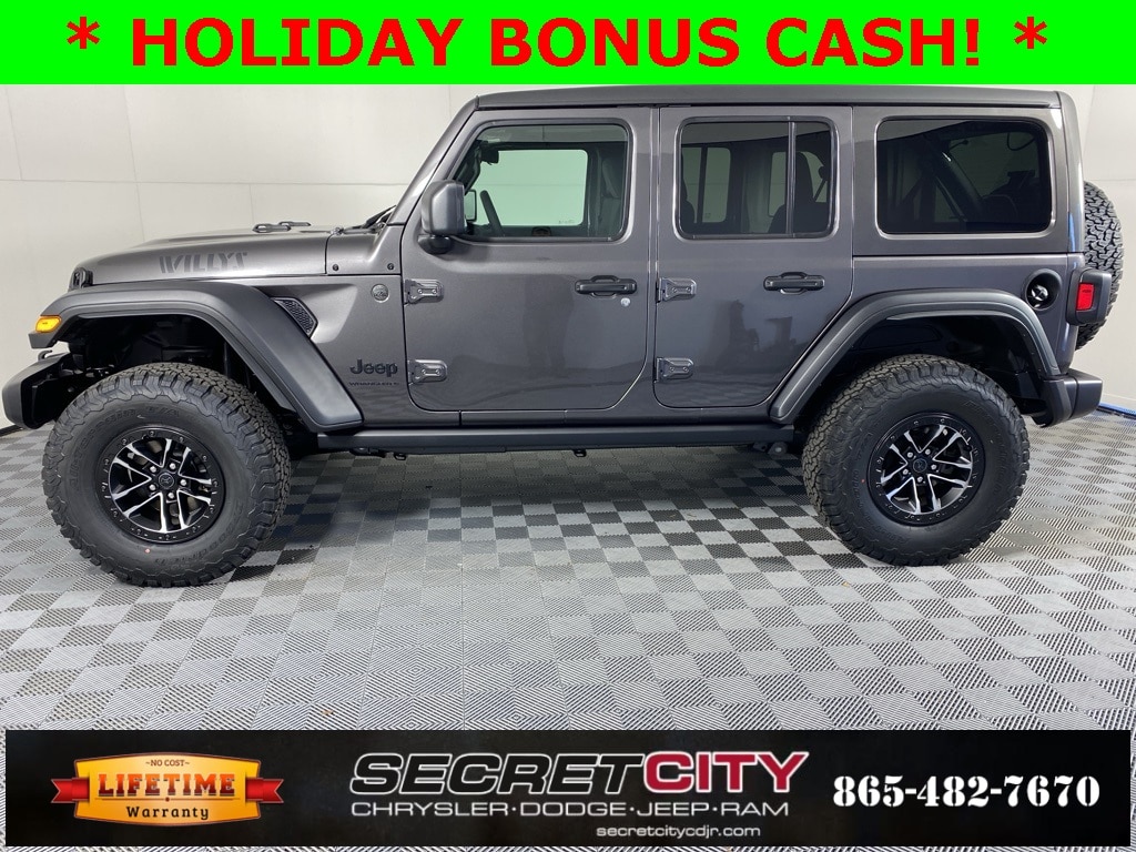 New 2026 Jeep Wrangler 4-DOOR WILLYS Sport Utility