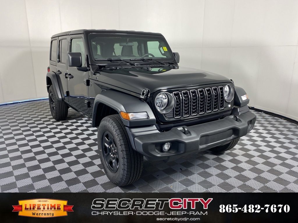 New 2026 Jeep Wrangler 4-DOOR SPORT