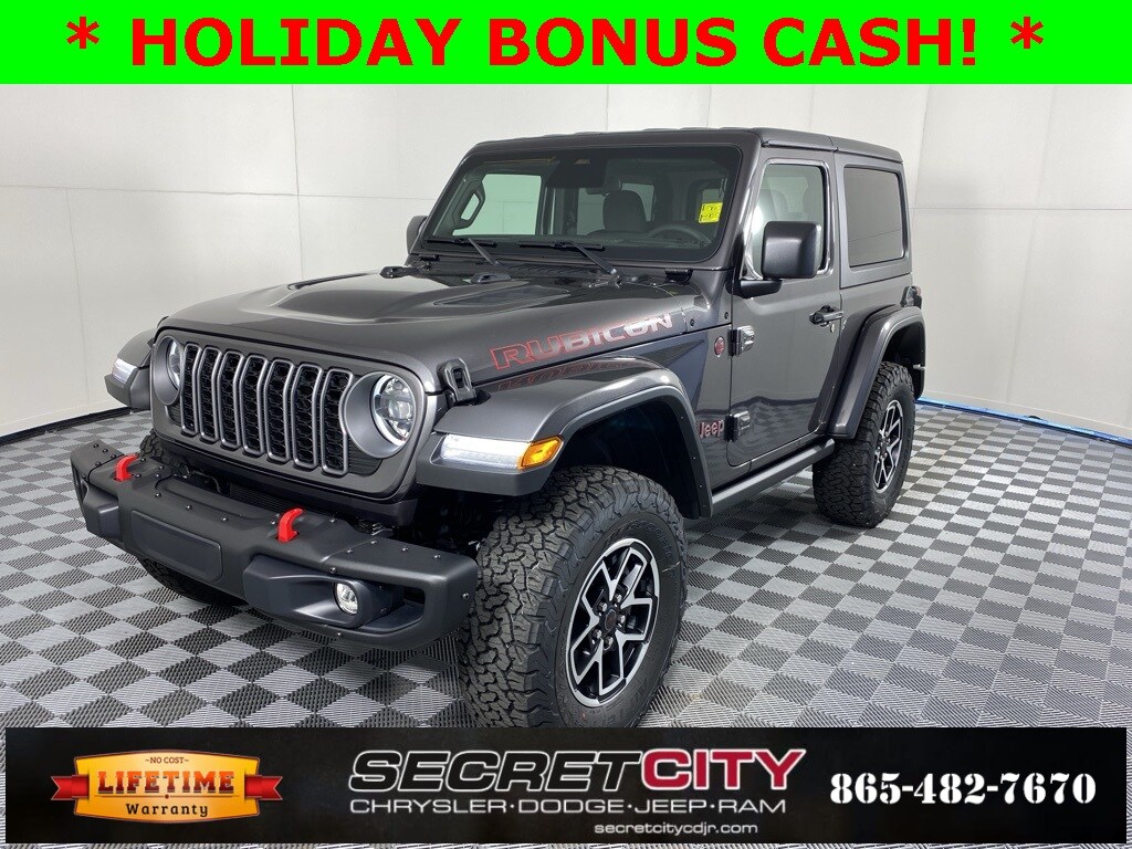 New 2025 Jeep Wrangler 2-DOOR RUBICON Sport Utility