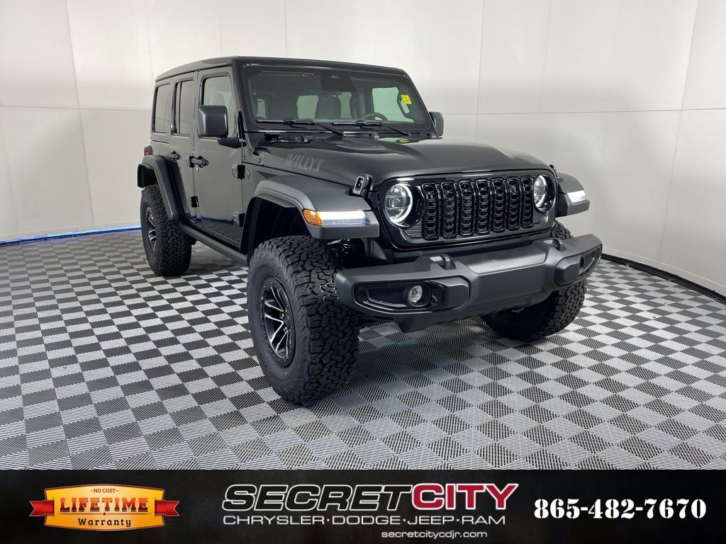 New 2026 Jeep Wrangler 4-DOOR WILLYS