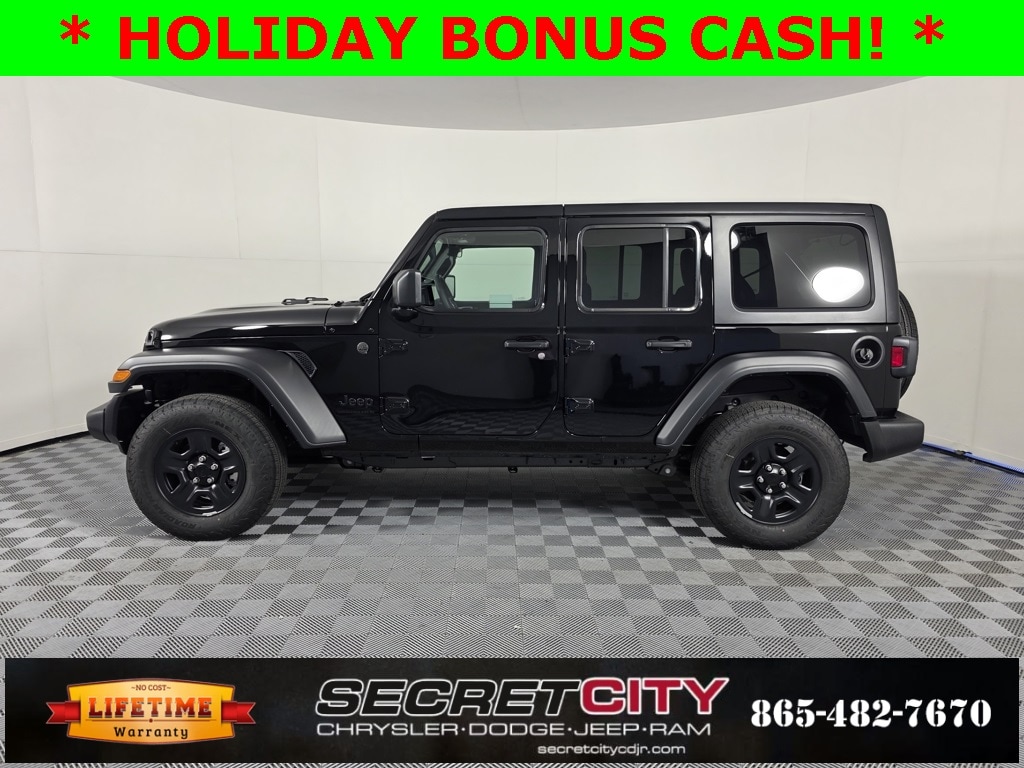 New 2026 Jeep Wrangler 4-DOOR SPORT Sport Utility