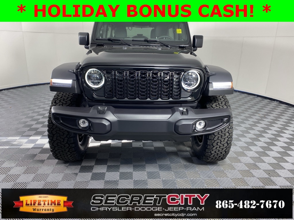 New 2026 Jeep Wrangler 4-DOOR WILLYS Sport Utility