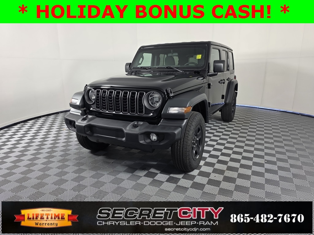 New 2026 Jeep Wrangler 4-DOOR SPORT Sport Utility