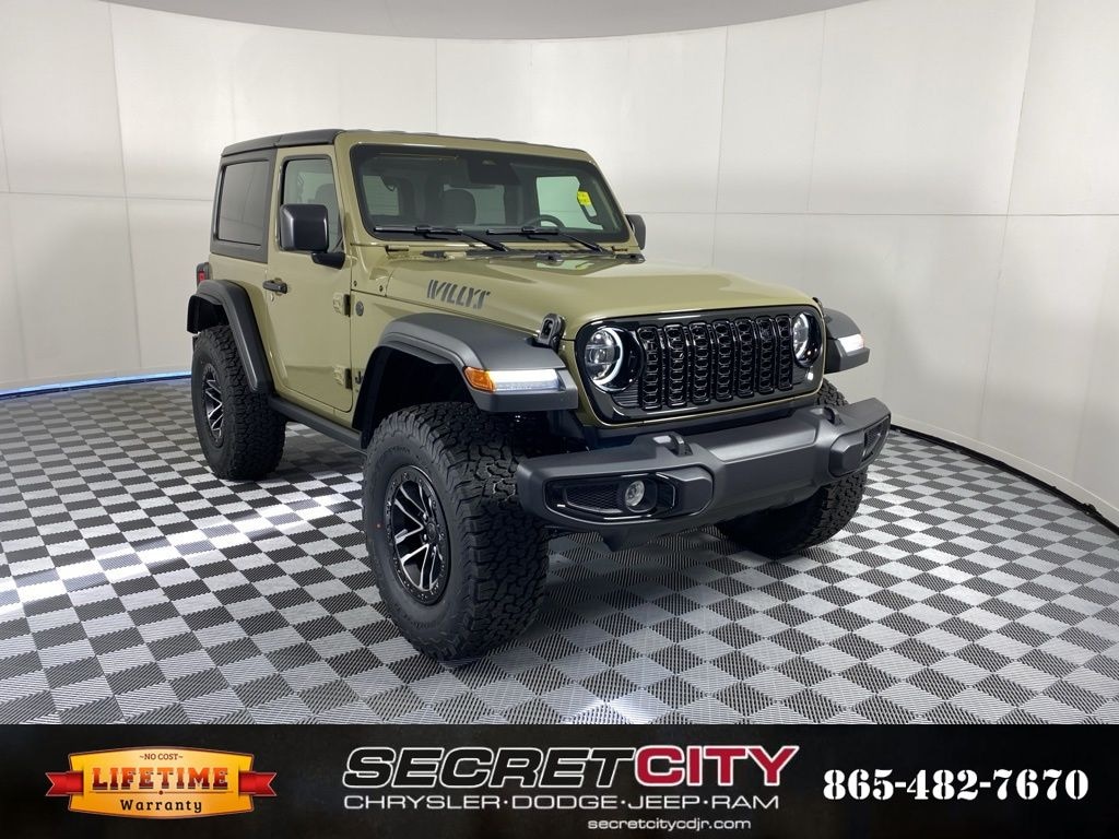 New 2026 Jeep Wrangler 2-DOOR WILLYS Sport Utility