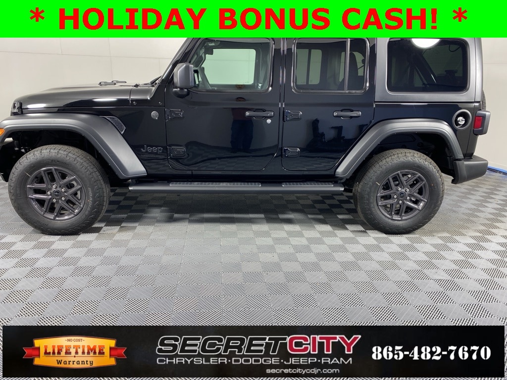New 2026 Jeep Wrangler 4-DOOR SPORT S Sport Utility