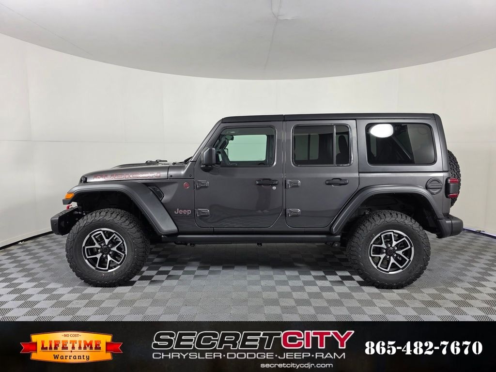 New 2025 Jeep Wrangler 4-DOOR RUBICON Sport Utility