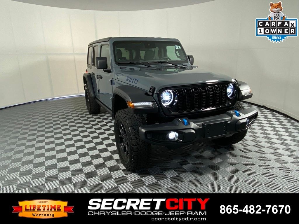 Used 2024 Jeep Wrangler Willys 4xe SUV