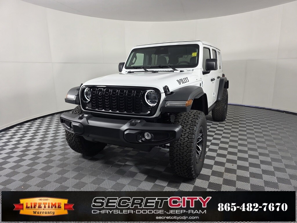 New 2026 Jeep Wrangler 4-DOOR WILLYS Sport Utility