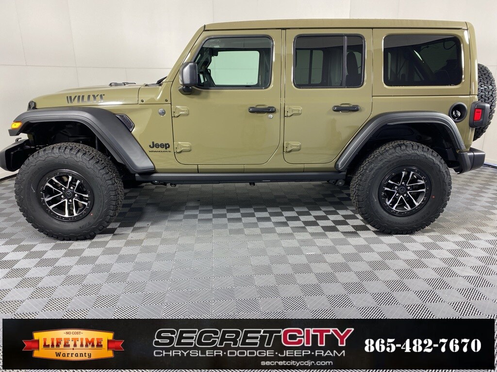 New 2026 Jeep Wrangler 4-DOOR WILLYS Sport Utility