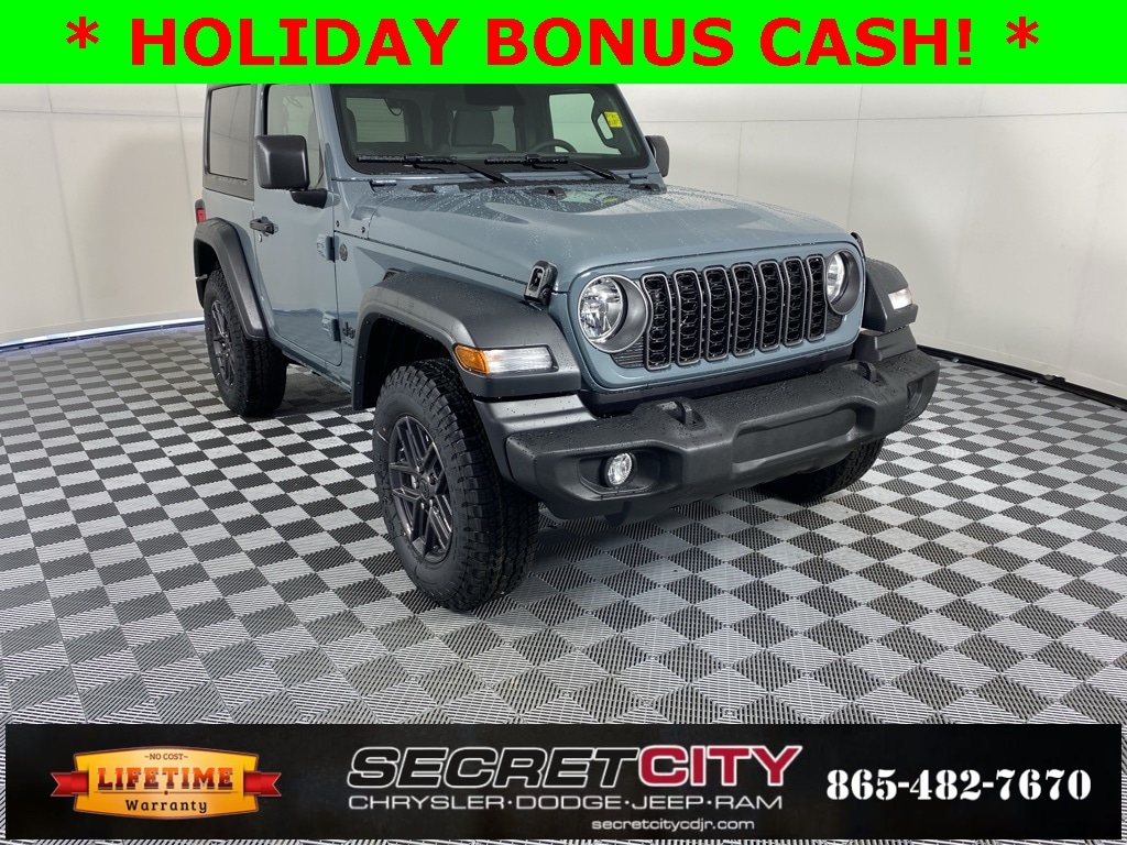 New 2026 Jeep Wrangler 2-DOOR SPORT S Sport Utility