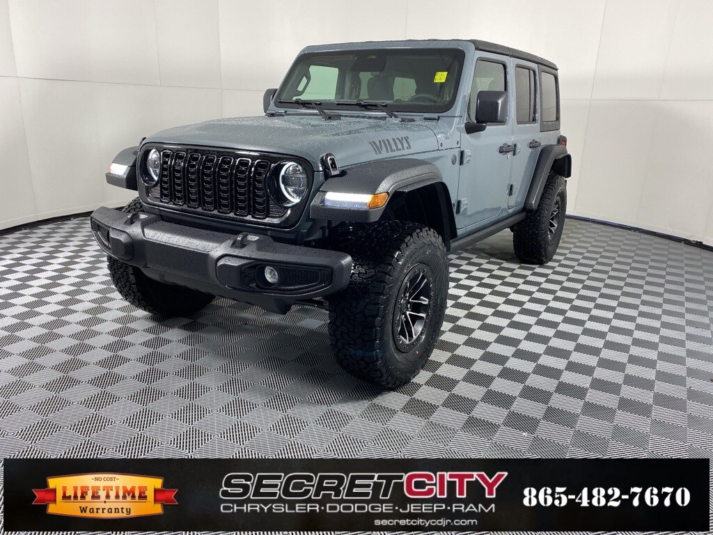 New 2026 Jeep Wrangler 4-DOOR WILLYS Sport Utility