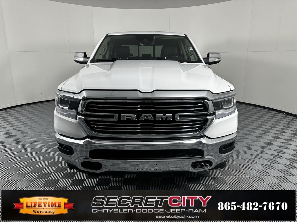 Used 2021 RAM Ram 1500 Pickup Laramie with VIN 1C6SRFJT8MN780484 for sale in Oak Ridge, TN