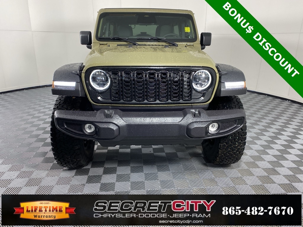 New 2026 Jeep Wrangler 4-DOOR WILLYS Sport Utility
