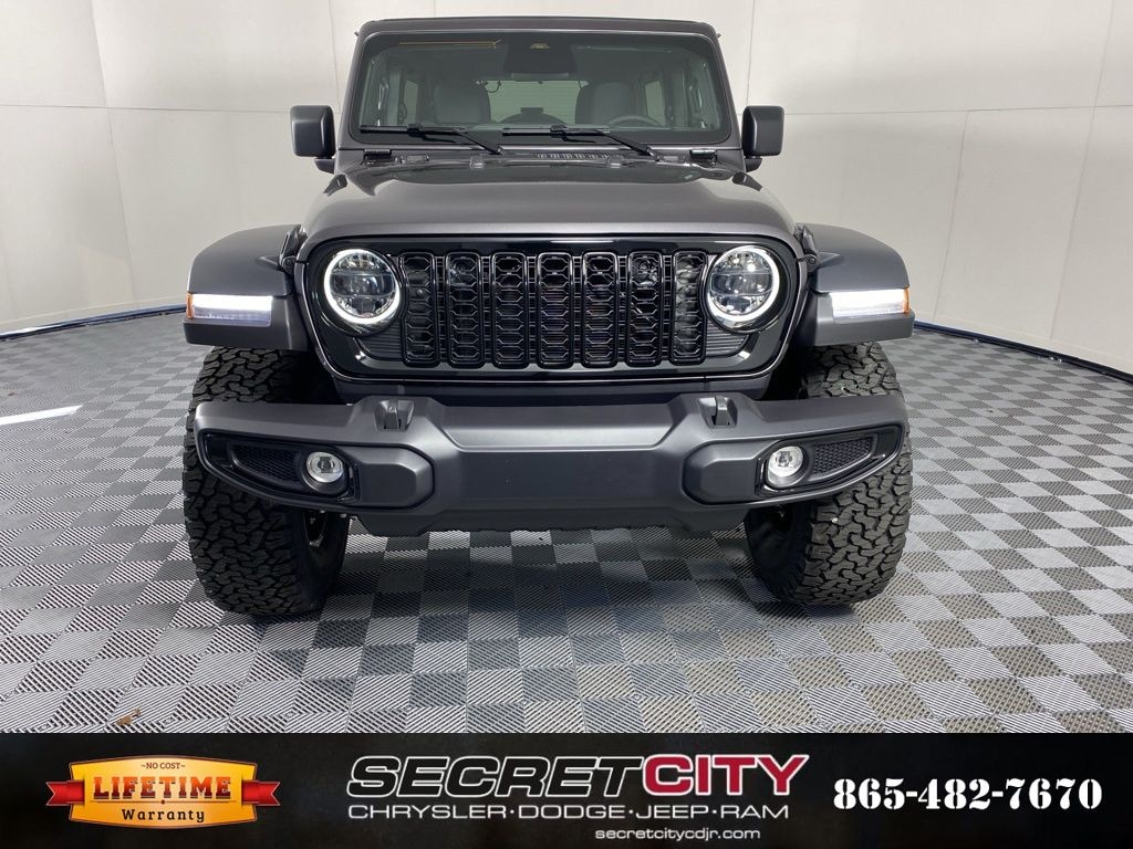 New 2026 Jeep Wrangler 4-DOOR WILLYS Sport Utility