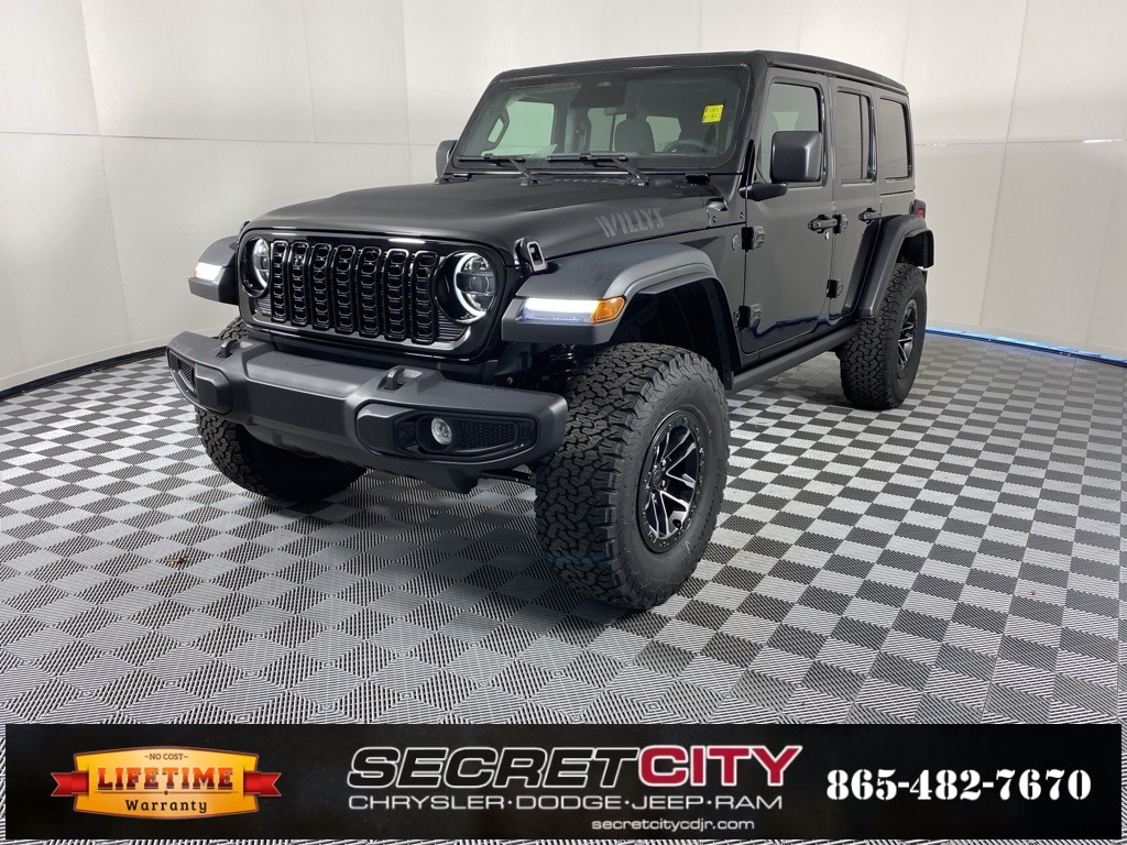 New 2026 Jeep Wrangler 4-DOOR WILLYS Sport Utility