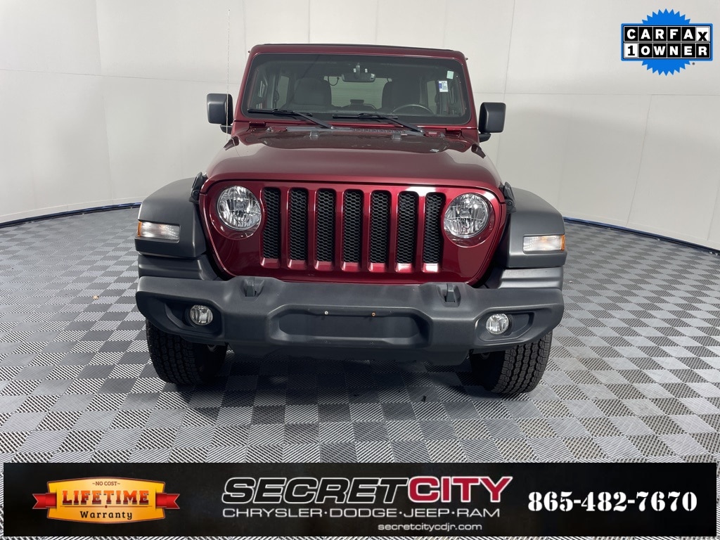 Used 2021 Jeep Wrangler Unlimited Sport S with VIN 1C4HJXDN0MW849269 for sale in Oak Ridge, TN