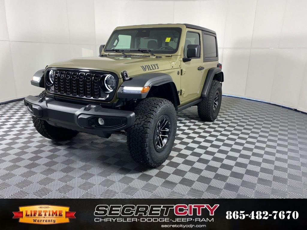 New 2026 Jeep Wrangler 2-DOOR WILLYS Sport Utility