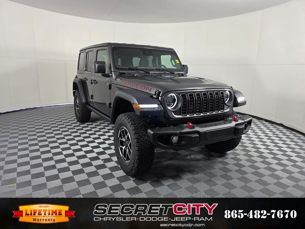 New 2025 Jeep Wrangler 4-DOOR RUBICON Sport Utility