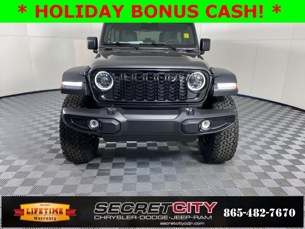 New 2026 Jeep Wrangler 4-DOOR WILLYS Sport Utility