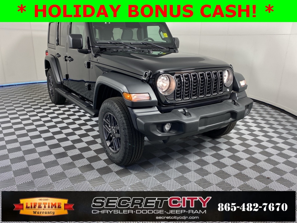 New 2026 Jeep Wrangler 4-DOOR SPORT S Sport Utility