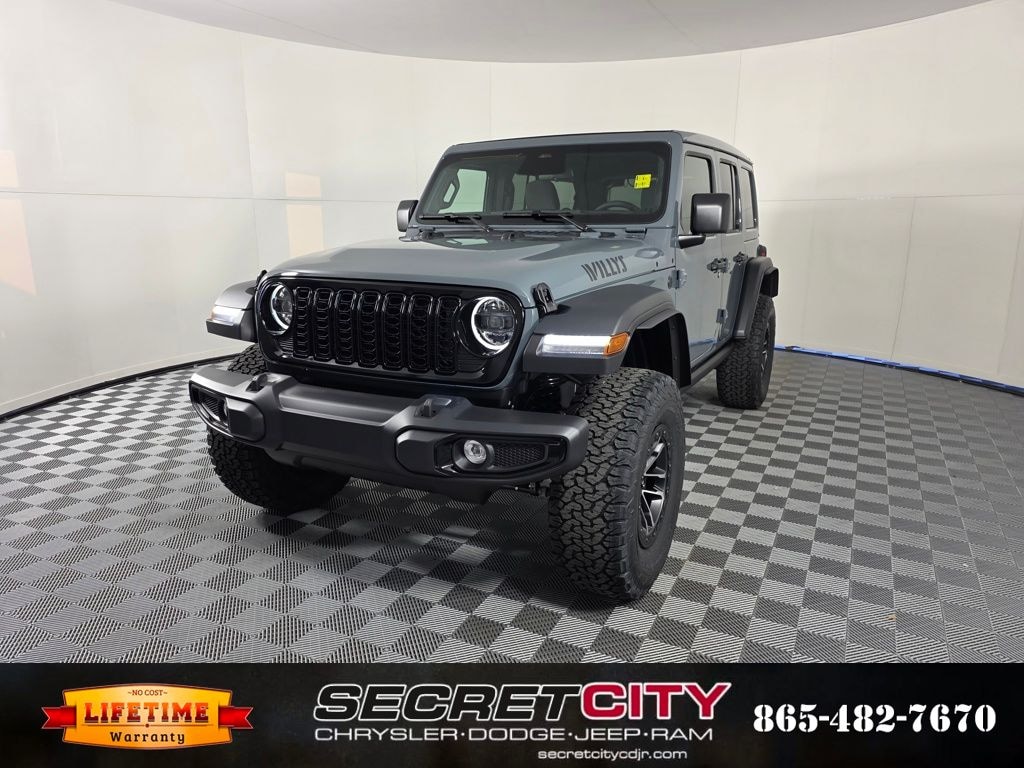 New 2026 Jeep Wrangler 4-DOOR WILLYS Sport Utility