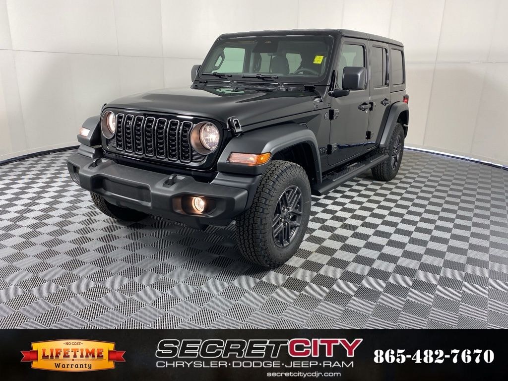 New 2026 Jeep Wrangler 4-DOOR SPORT S Sport Utility