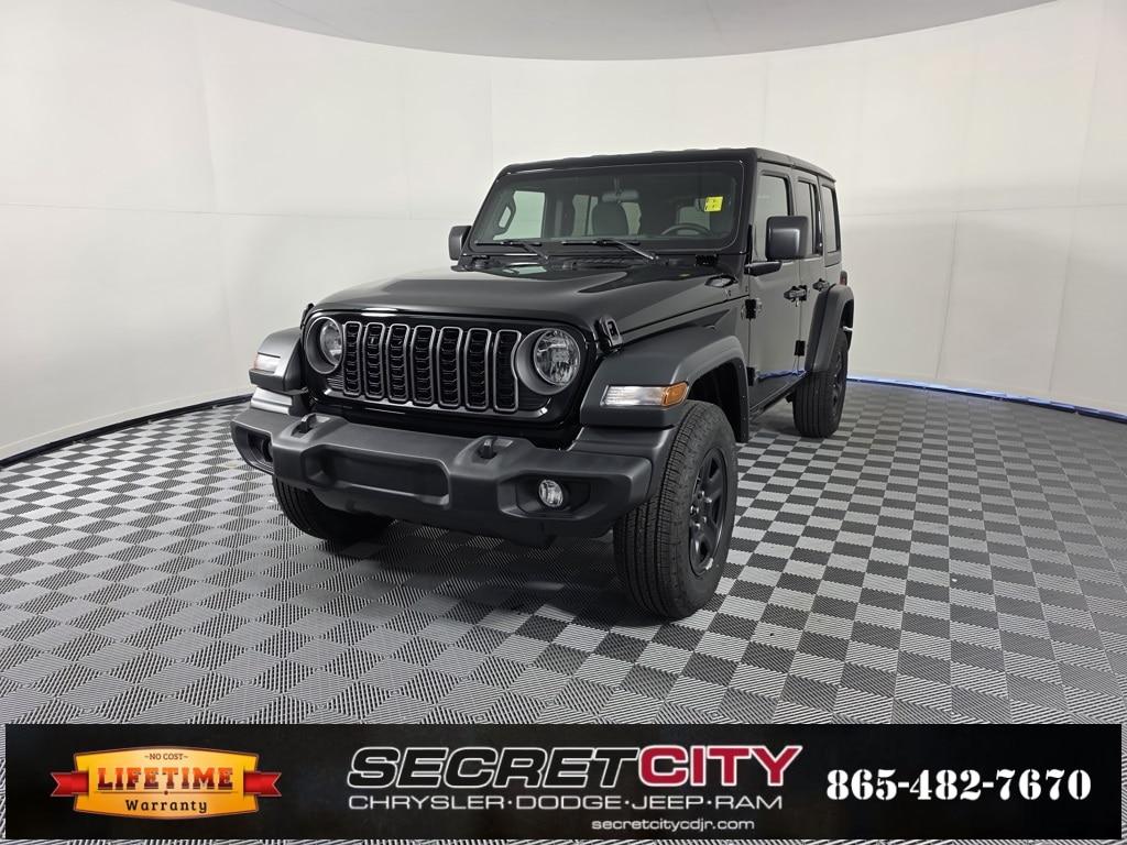 New 2026 Jeep Wrangler 4-DOOR SPORT Sport Utility
