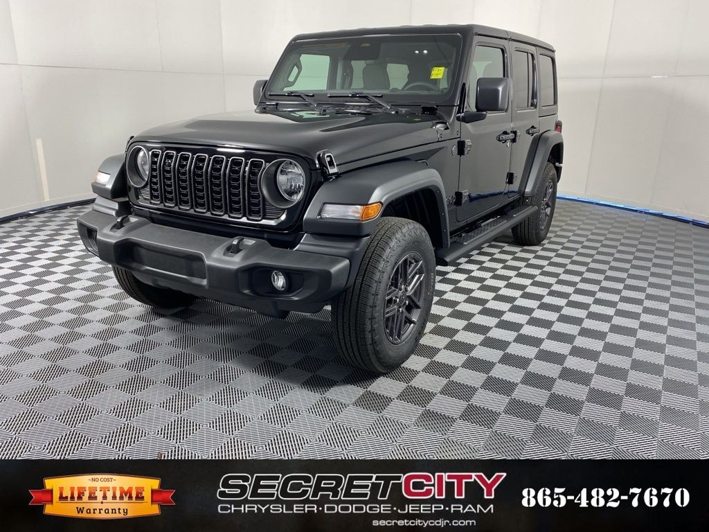 New 2026 Jeep Wrangler 4-DOOR SPORT S Sport Utility