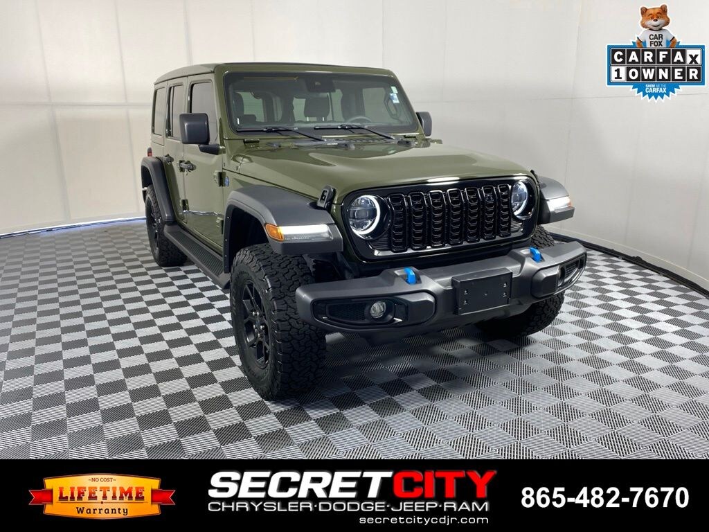 Used 2024 Jeep Wrangler Willys 4xe SUV