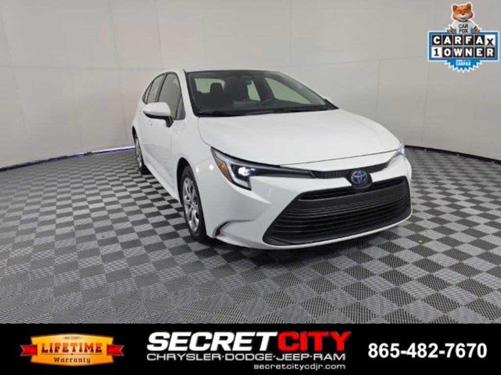 Used 2024 Toyota Corolla Hybrid LE Sedan