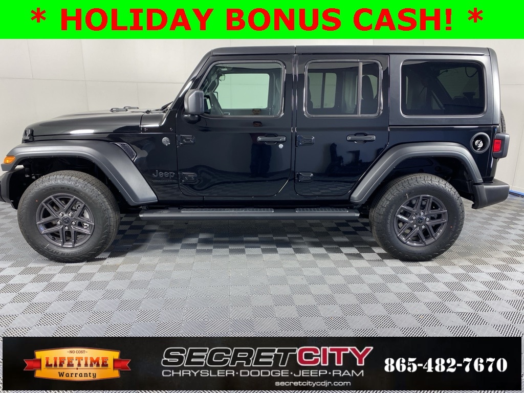 New 2026 Jeep Wrangler 4-DOOR SPORT S Sport Utility