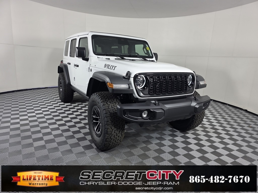 New 2026 Jeep Wrangler 4-DOOR WILLYS Sport Utility