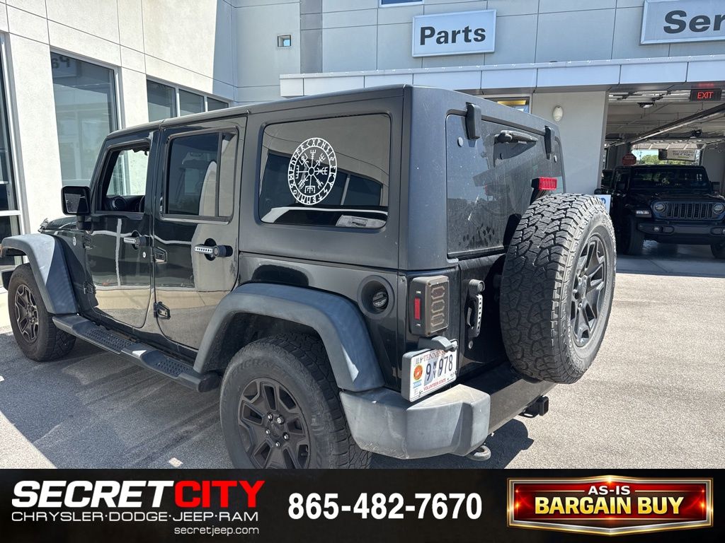 Used 2016 Jeep Wrangler Unlimited Willys Wheeler with VIN 1C4BJWDG5GL233235 for sale in Oak Ridge, TN