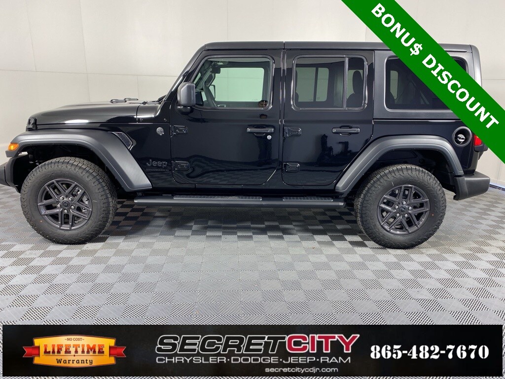 New 2026 Jeep Wrangler 4-DOOR SPORT S Sport Utility