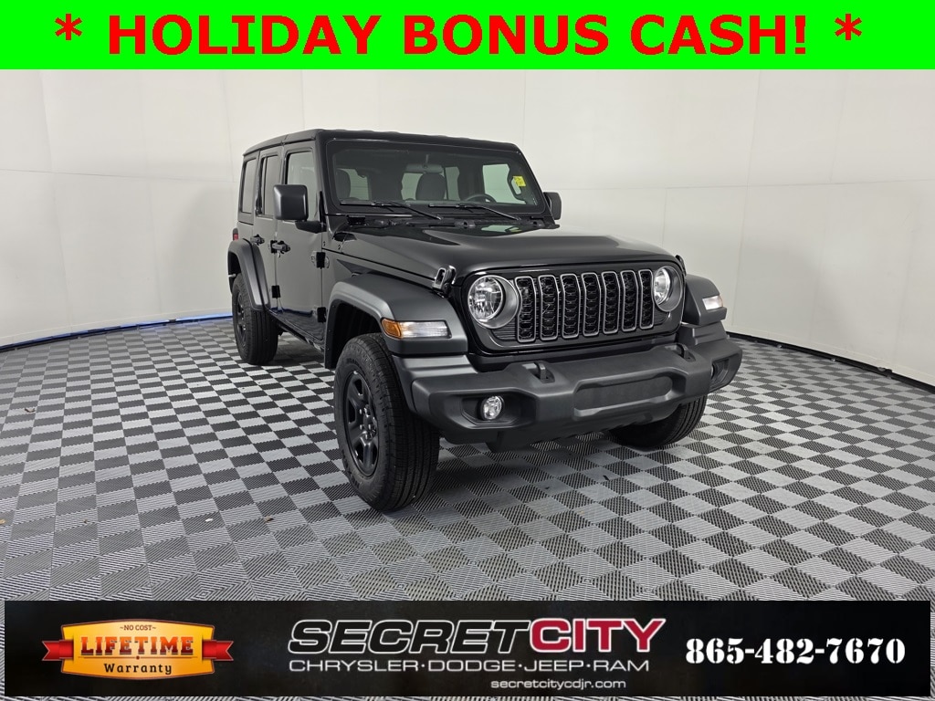 New 2026 Jeep Wrangler 4-DOOR SPORT Sport Utility