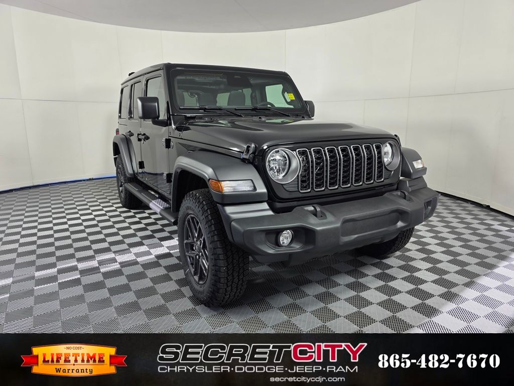 New 2026 Jeep Wrangler 4-DOOR SPORT S
