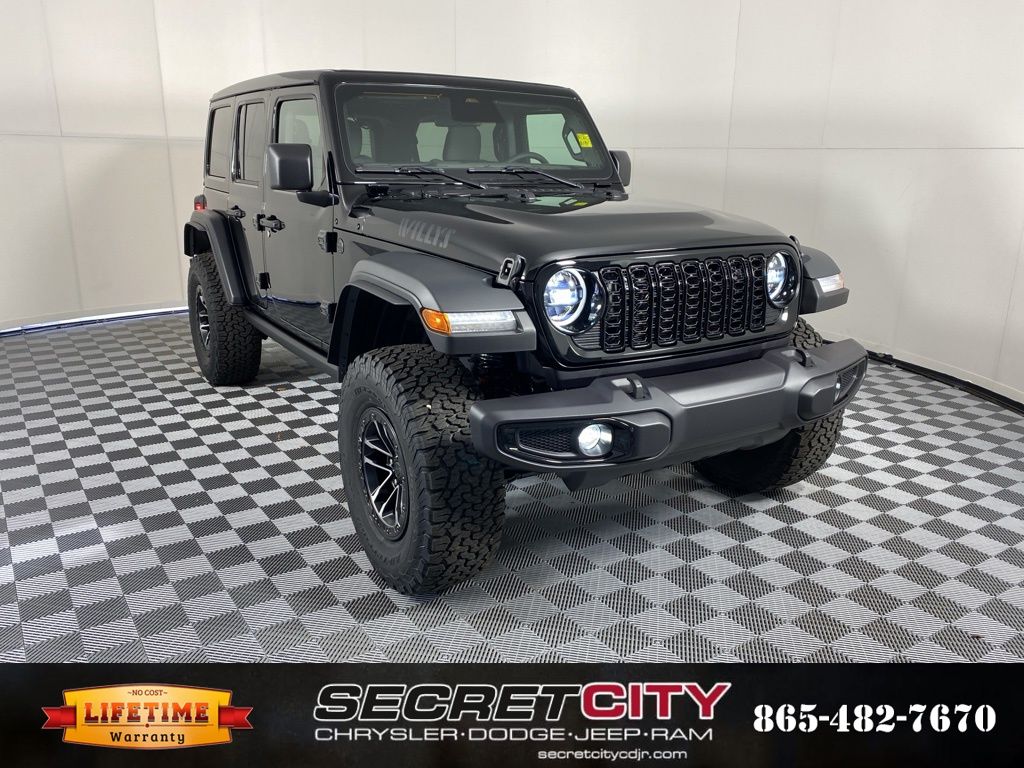 New 2026 Jeep Wrangler 4-DOOR WILLYS