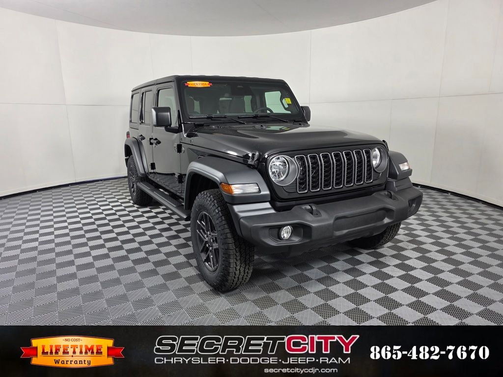 New 2026 Jeep Wrangler 4-DOOR SPORT S