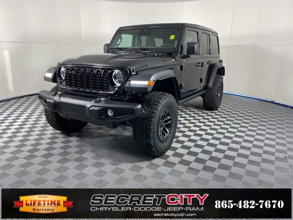 New 2026 Jeep Wrangler 4-DOOR WILLYS Sport Utility