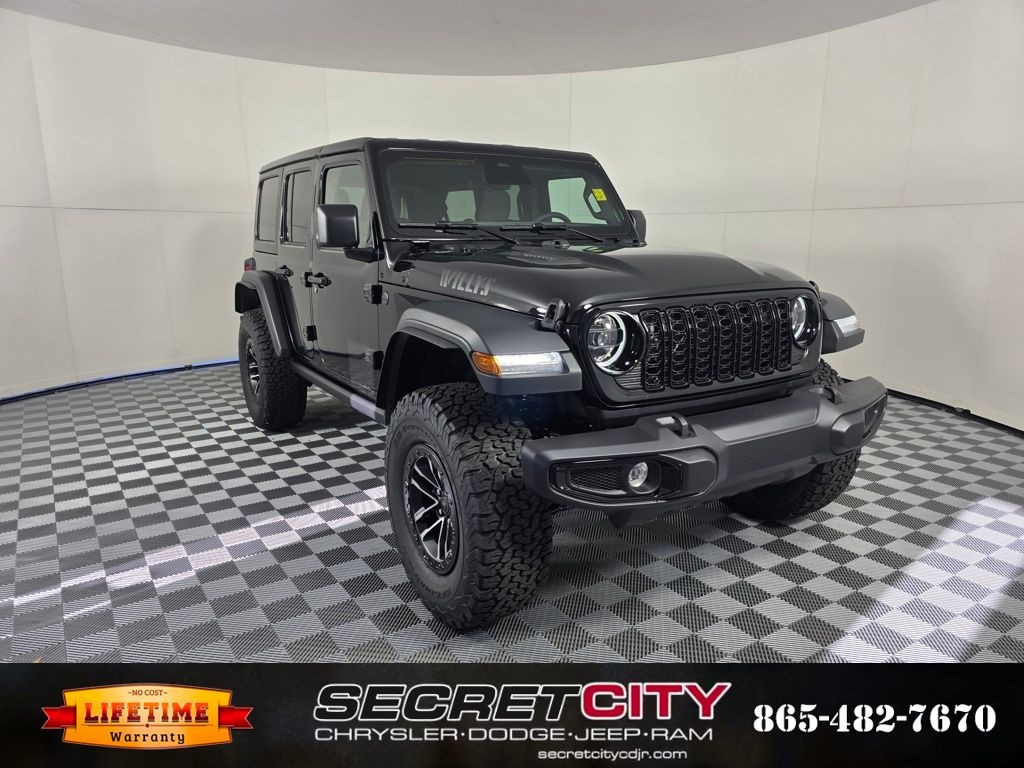 New 2026 Jeep Wrangler 4-DOOR WILLYS Sport Utility