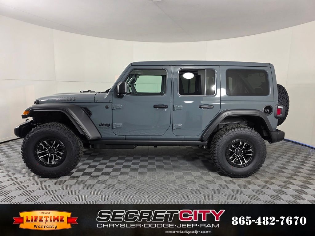 New 2026 Jeep Wrangler 4-DOOR WILLYS Sport Utility
