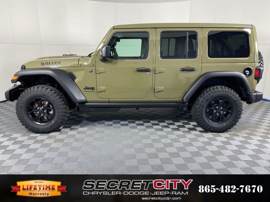 New 2026 Jeep Wrangler 4-DOOR WILLYS Sport Utility