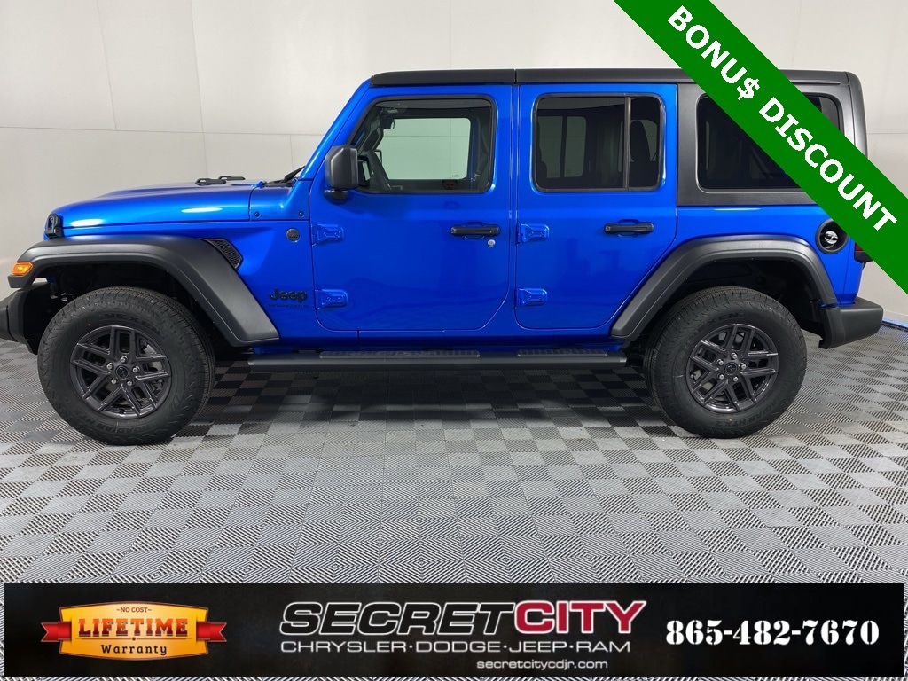 New 2026 Jeep Wrangler 4-DOOR SPORT S Sport Utility